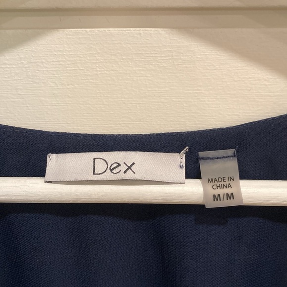 Navy Sleeveless Dress - Picture 2 of 9